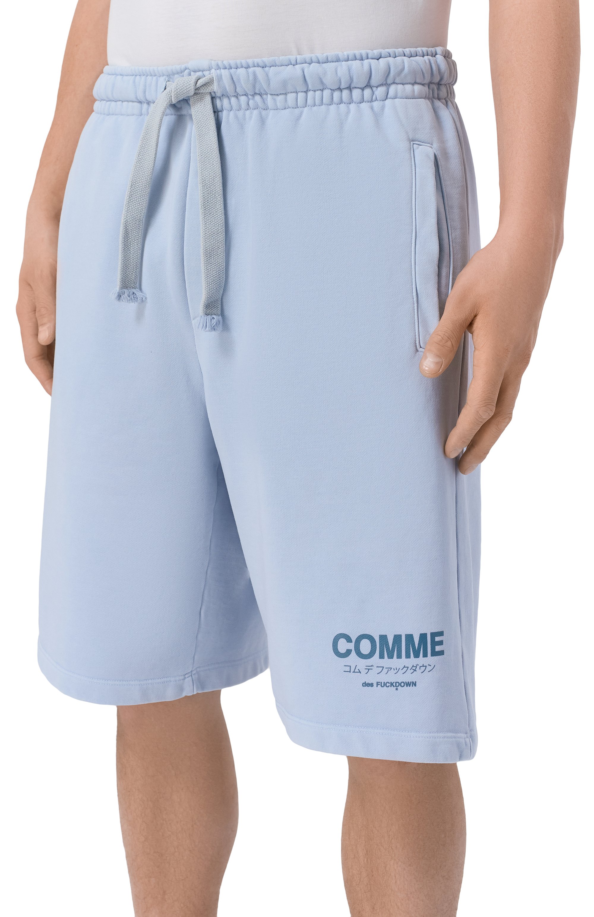 Хлопковые шорты COMME DES FUCKDOWN, арт. CFABM01922, фото 3