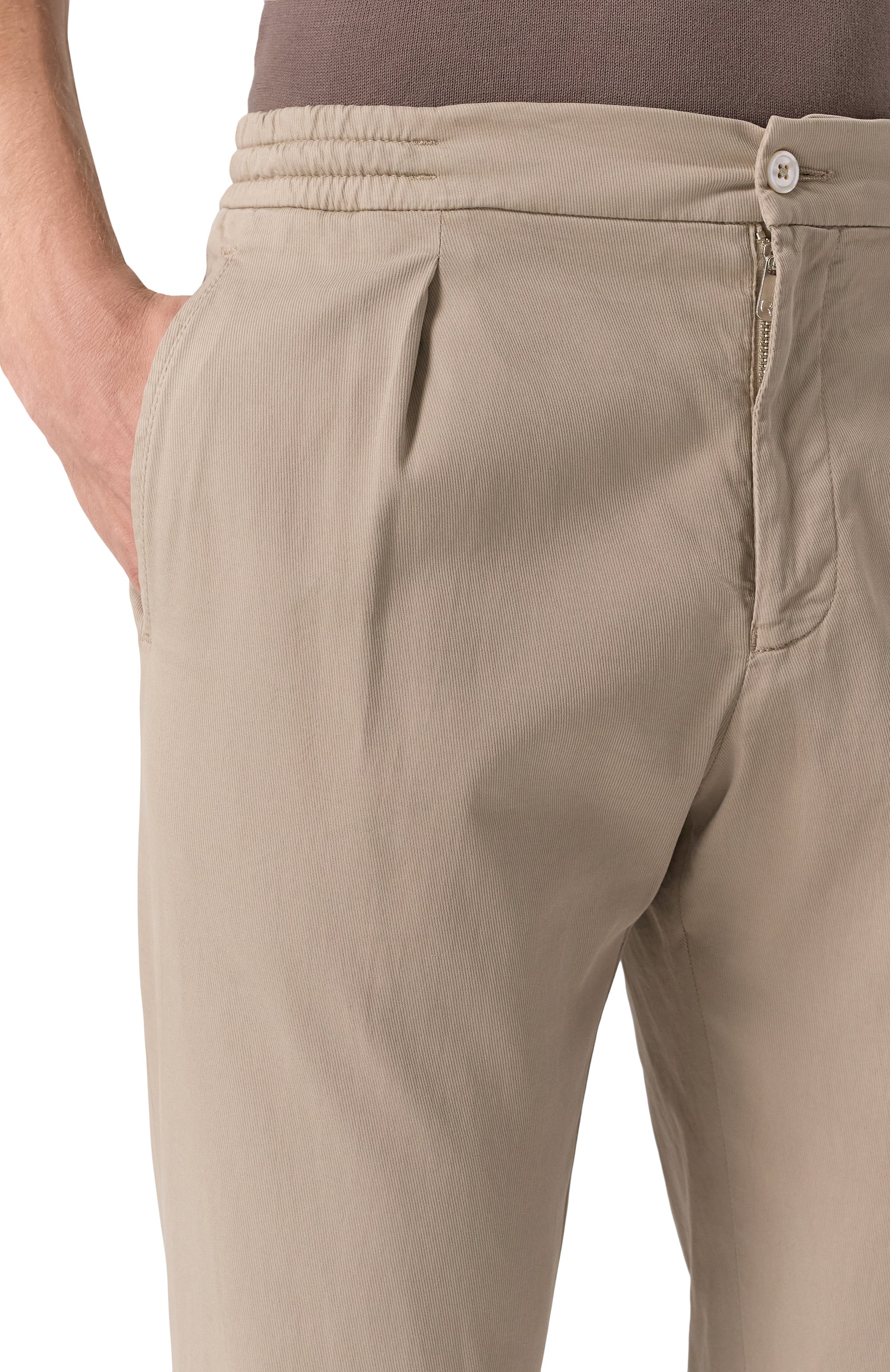 Брюки из хлопка и шелка MARCO PESCAROLO, арт. CHIAIA/5106, фото 5