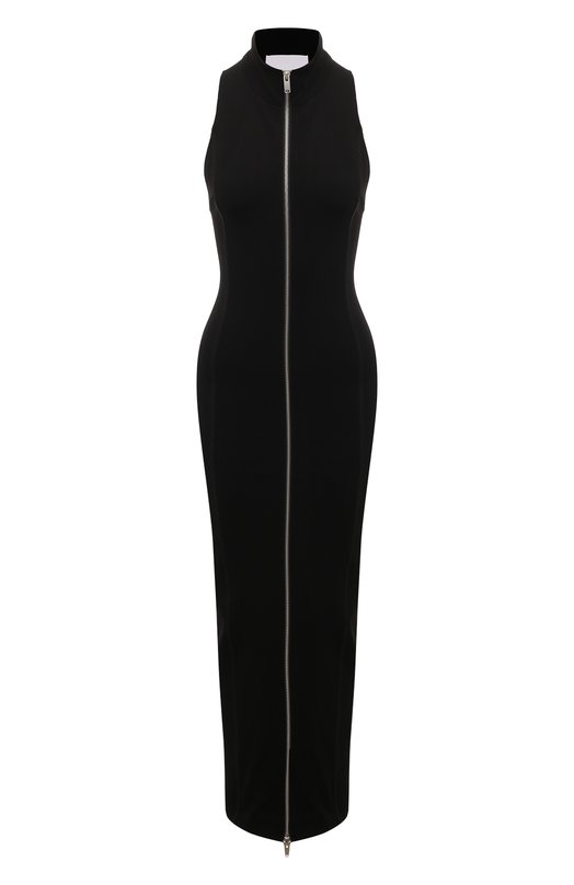 Платье из вискозы Erika Cavallini P4WK15 Чёрный P4WK15