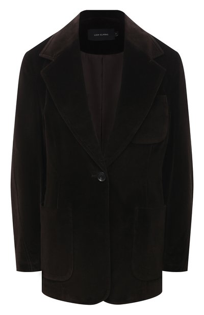 Женский бархатный жакет LOW CLASSIC, арт. L0W21FW_BZ14DB