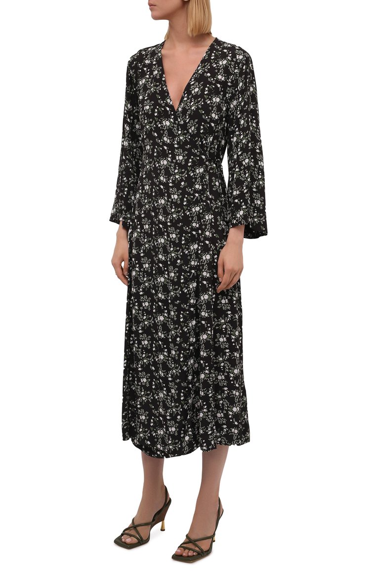 Платье из вискозы GANNI, арт. F5981, фото 3