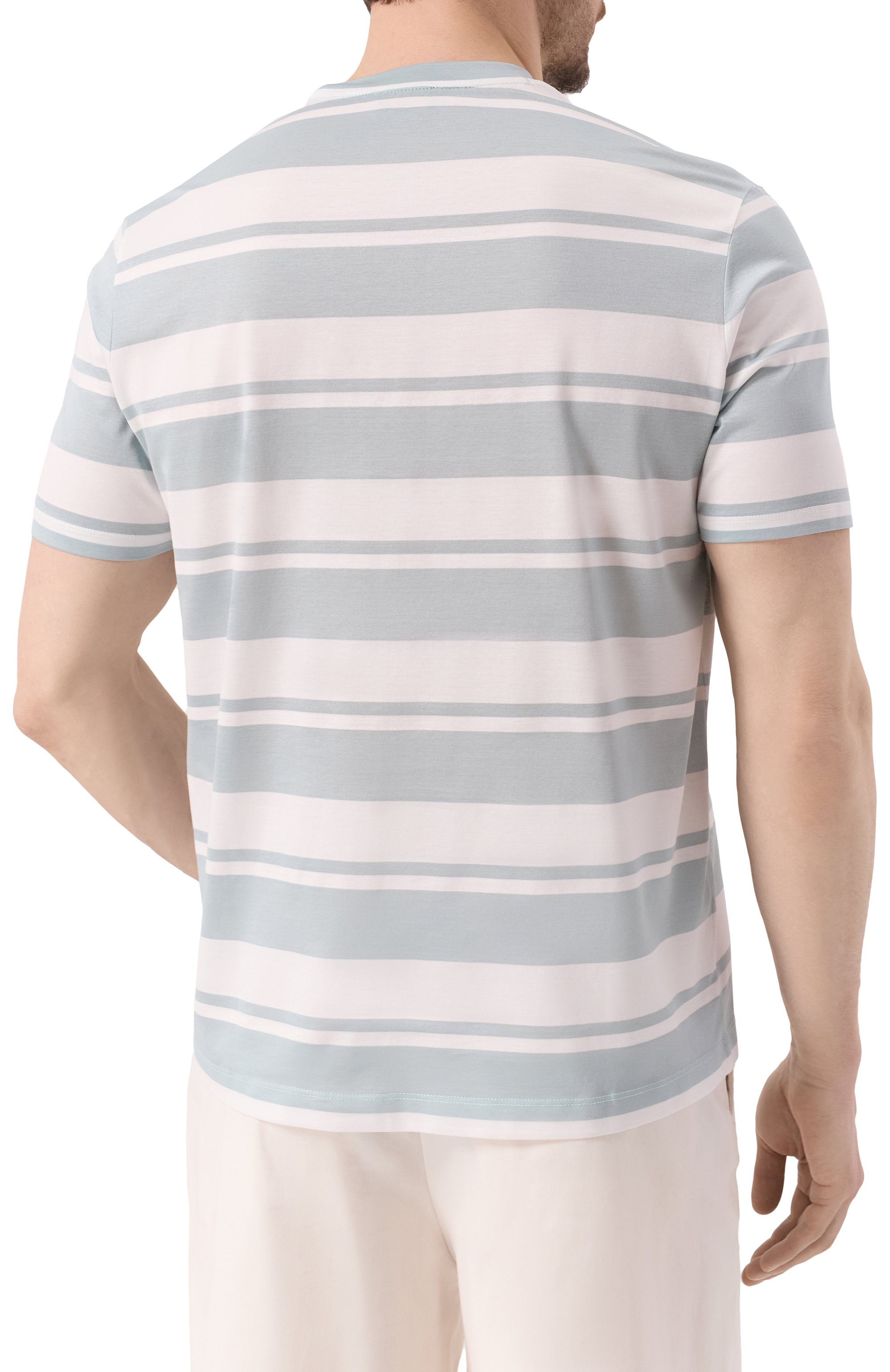 Хлопковая футболка PAUL&SHARK, арт. 25411011, фото 4