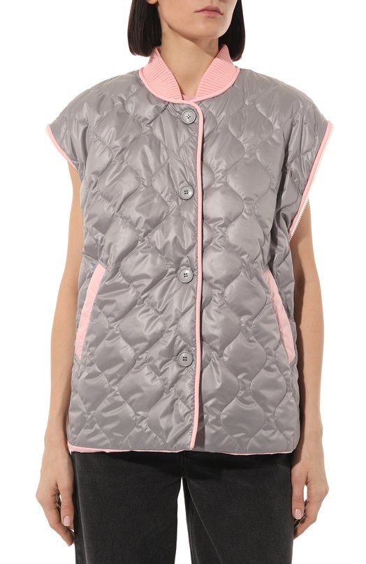 Утепленный бомбер sherpa. Серый, фото 6