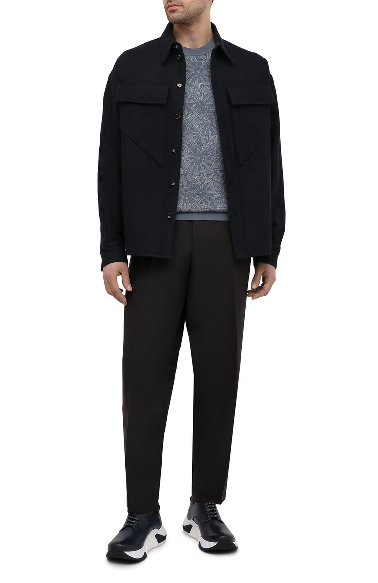 Джемпер из шелка и шерсти ZEGNA, арт. UWF99/110, фото 2