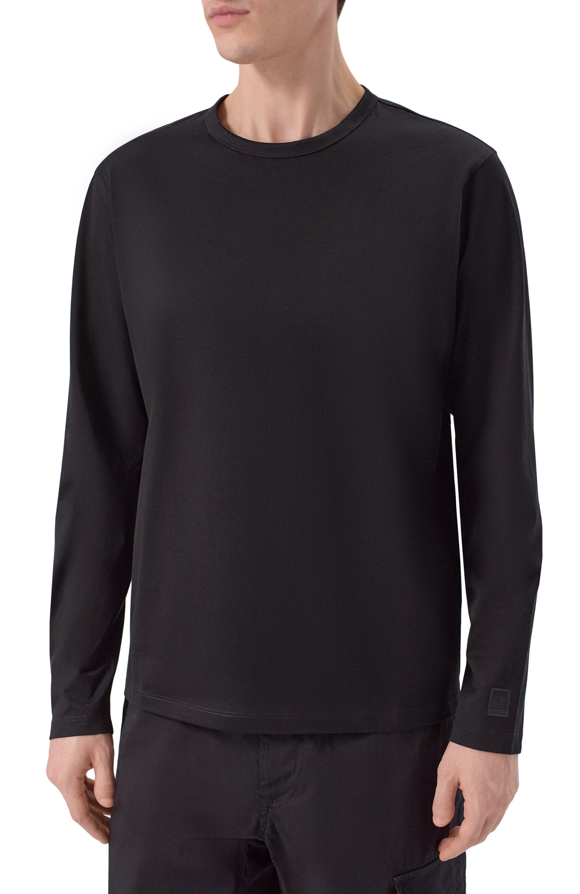 Хлопковый лонгслив C.P. COMPANY, арт. 20CLTS019A/006370W, фото 3