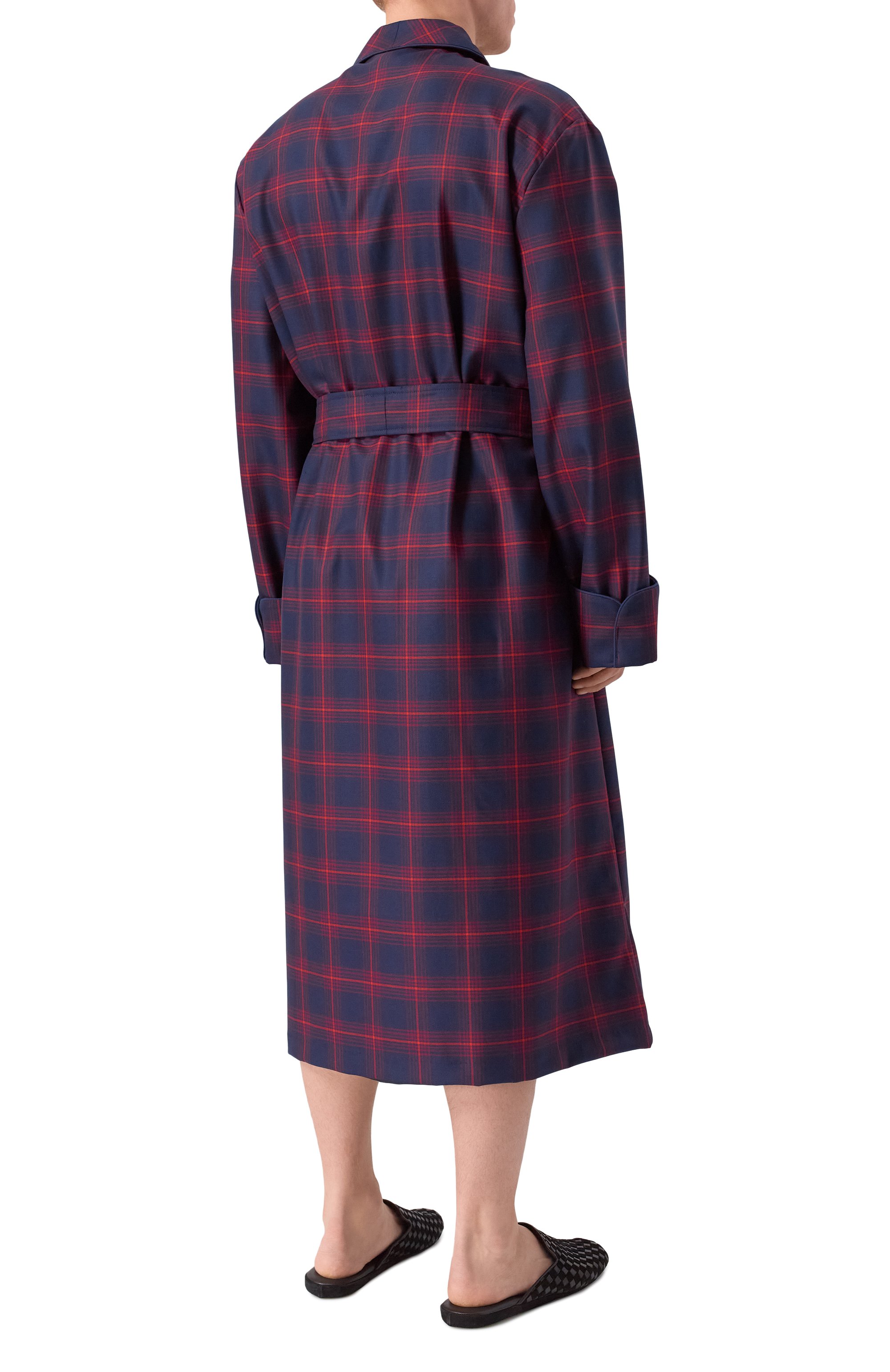 Шерстяной халат DEREK ROSE, арт. 5901/Y0RK040, фото 3