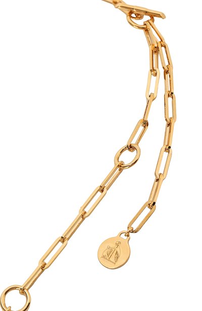 Кулон на цепочке LANVIN красного цвета по цене 59950 руб., арт. AW-CJYN05-AGAT-P20, фото 3 Кулон на цепочке LANVIN, арт. AW-CJYN05-AGAT-P20, фото 3