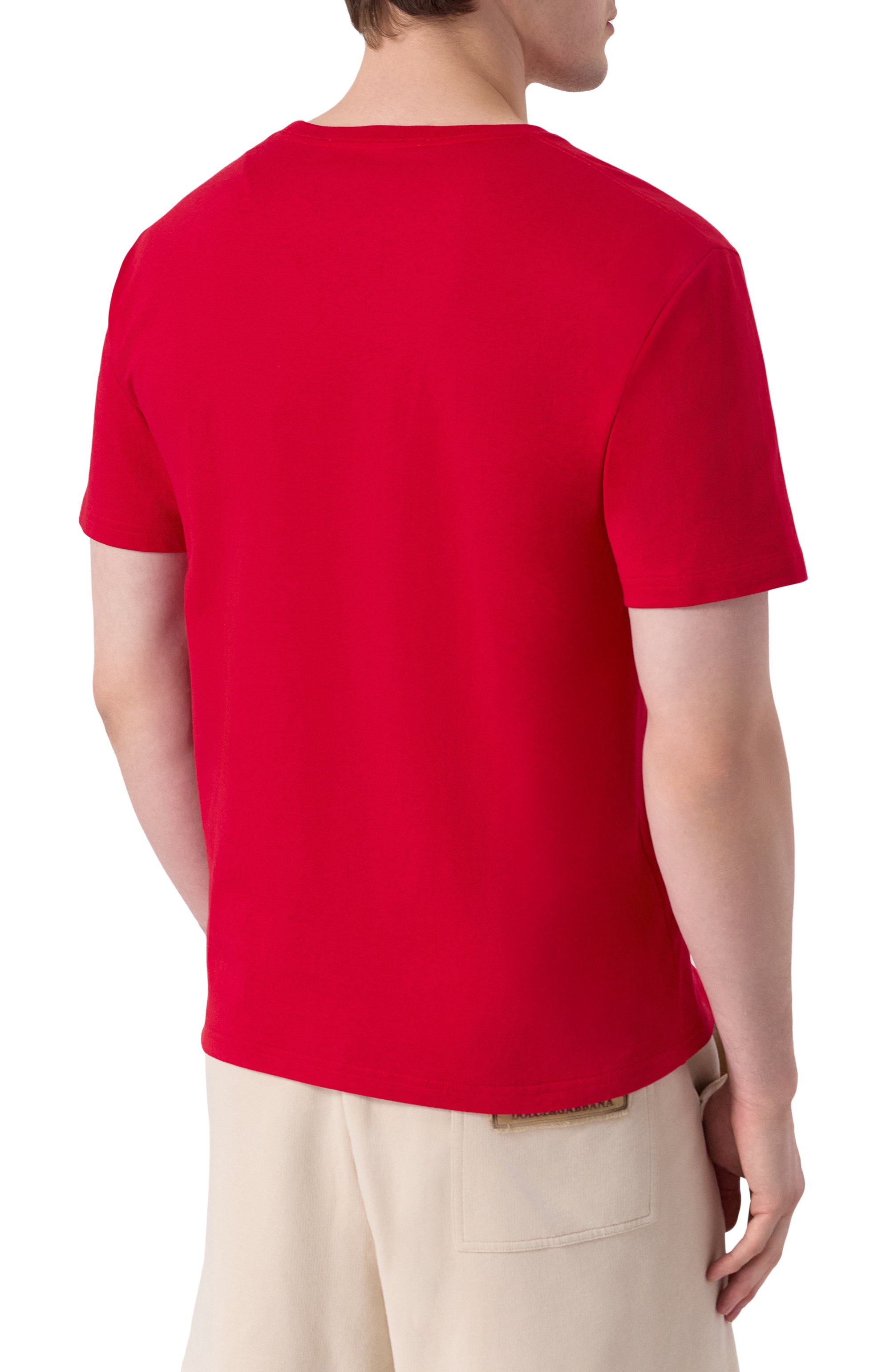 Хлопковая футболка VALENTINO, арт. 6V3MG16P/AQ9, фото 4