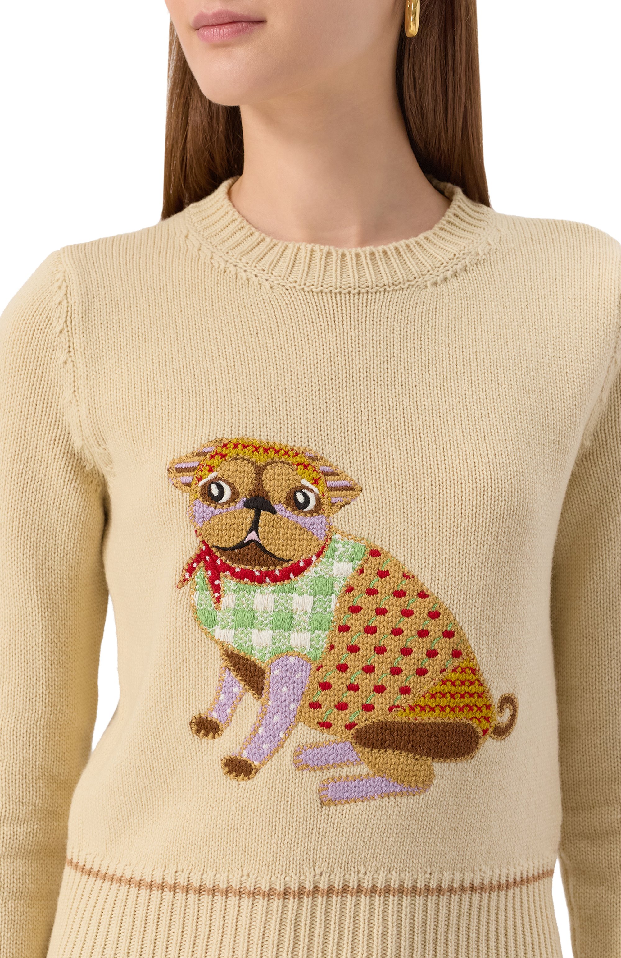 Шерстяной свитер VALENTINO, арт. 7B3KC66X9K2, фото 5