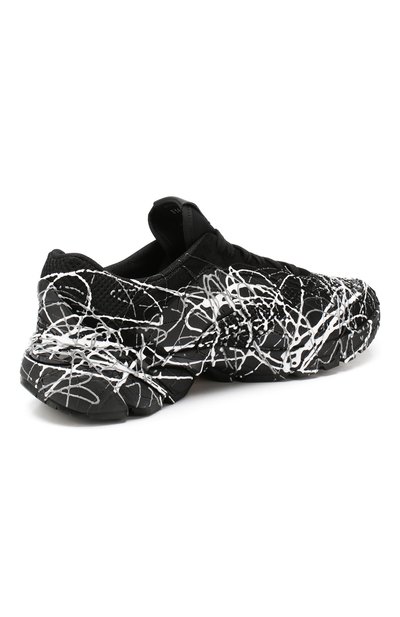 Комбинированные кроссовки PREMIATA черно-белого цвета по цене 47200 руб., арт. 31416/VAR.06, фото 4 Комбинированные кроссовки PREMIATA, арт. 31416/VAR.06, фото 4