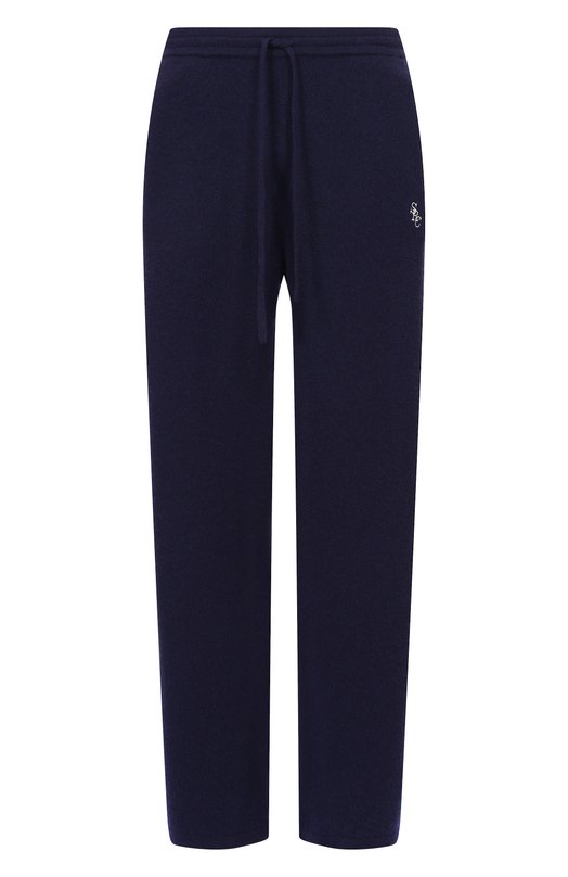 Брюки из кашемира и шерсти Sporty and Rich PA05962302BL106 Синий PA05962302BL106