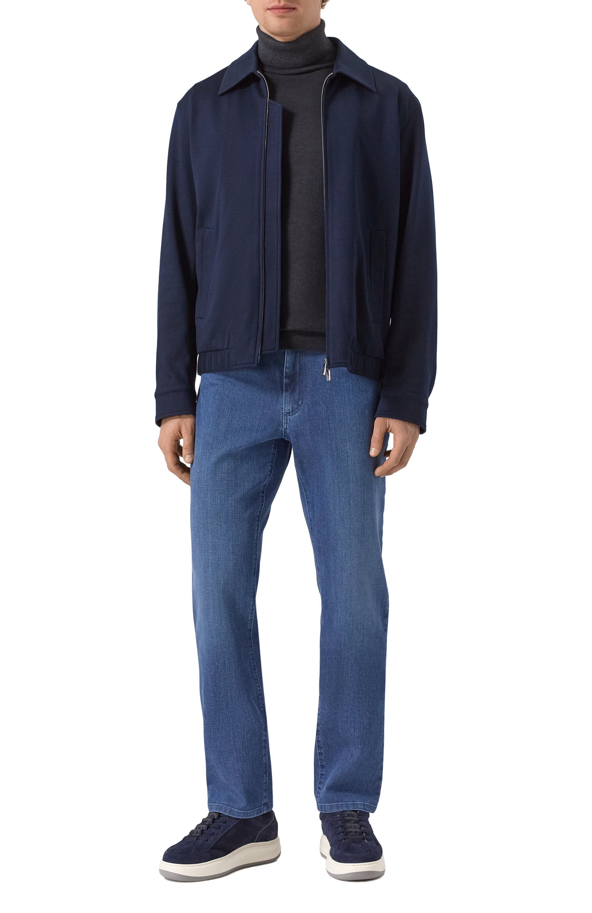 Бомбер из шелка и хлопка ZILLI, арт. B0M01DM0605V00000/66, фото 2