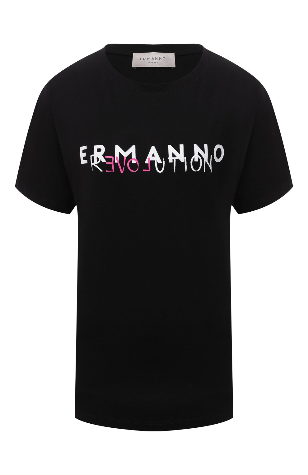 Хлопковая футболка ERMANNO FIRENZE, арт. D39ET TS05JC0, фото 1