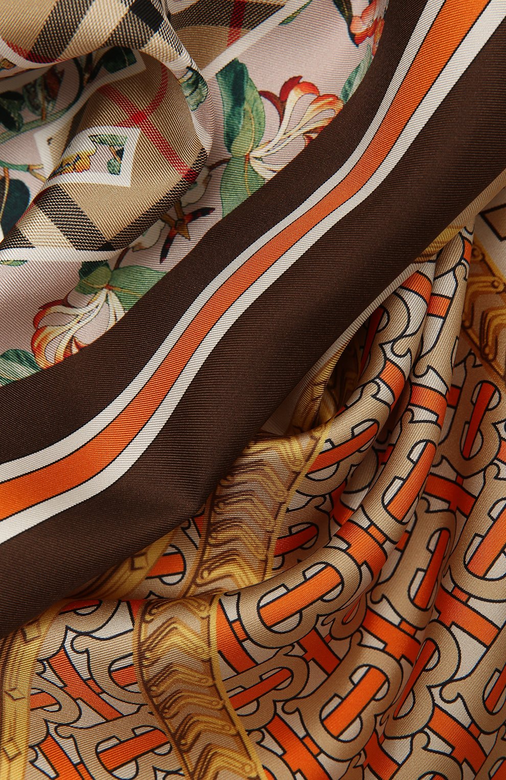 Шелковый платок BURBERRY, арт. 8043167, фото 2