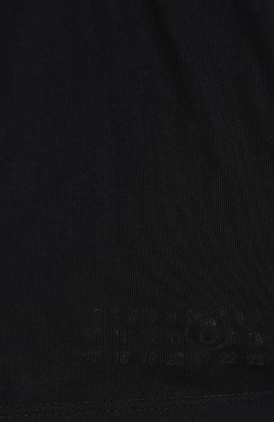 Хлопковая футболка MM6, арт. M60981/MM02Y, фото 3