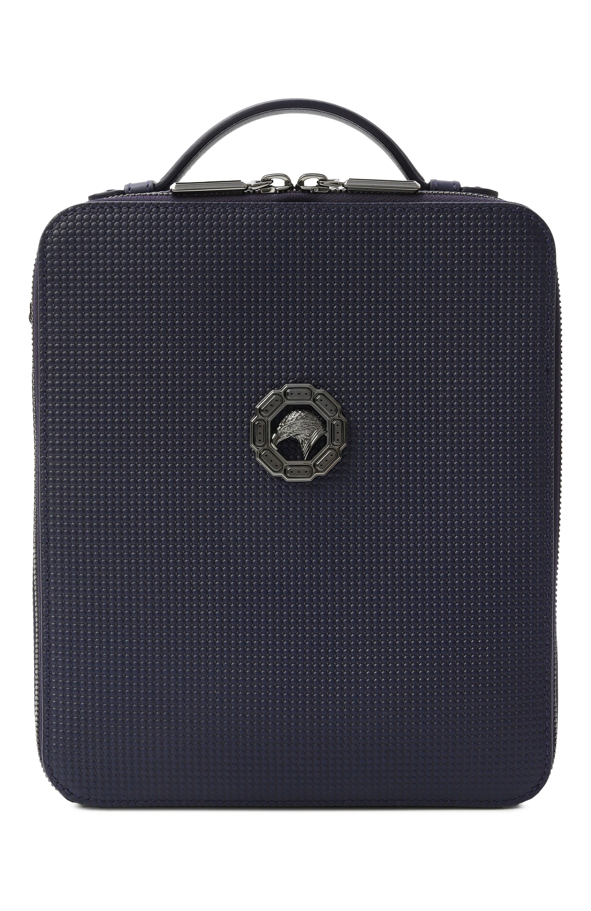 Сумка STEFANO RICCI темно-синего цвета по цене 382000 руб., арт. ND218I1GTU/REVH, фото 1 Сумка STEFANO RICCI, арт. ND218I1GTU/REVH, фото 1