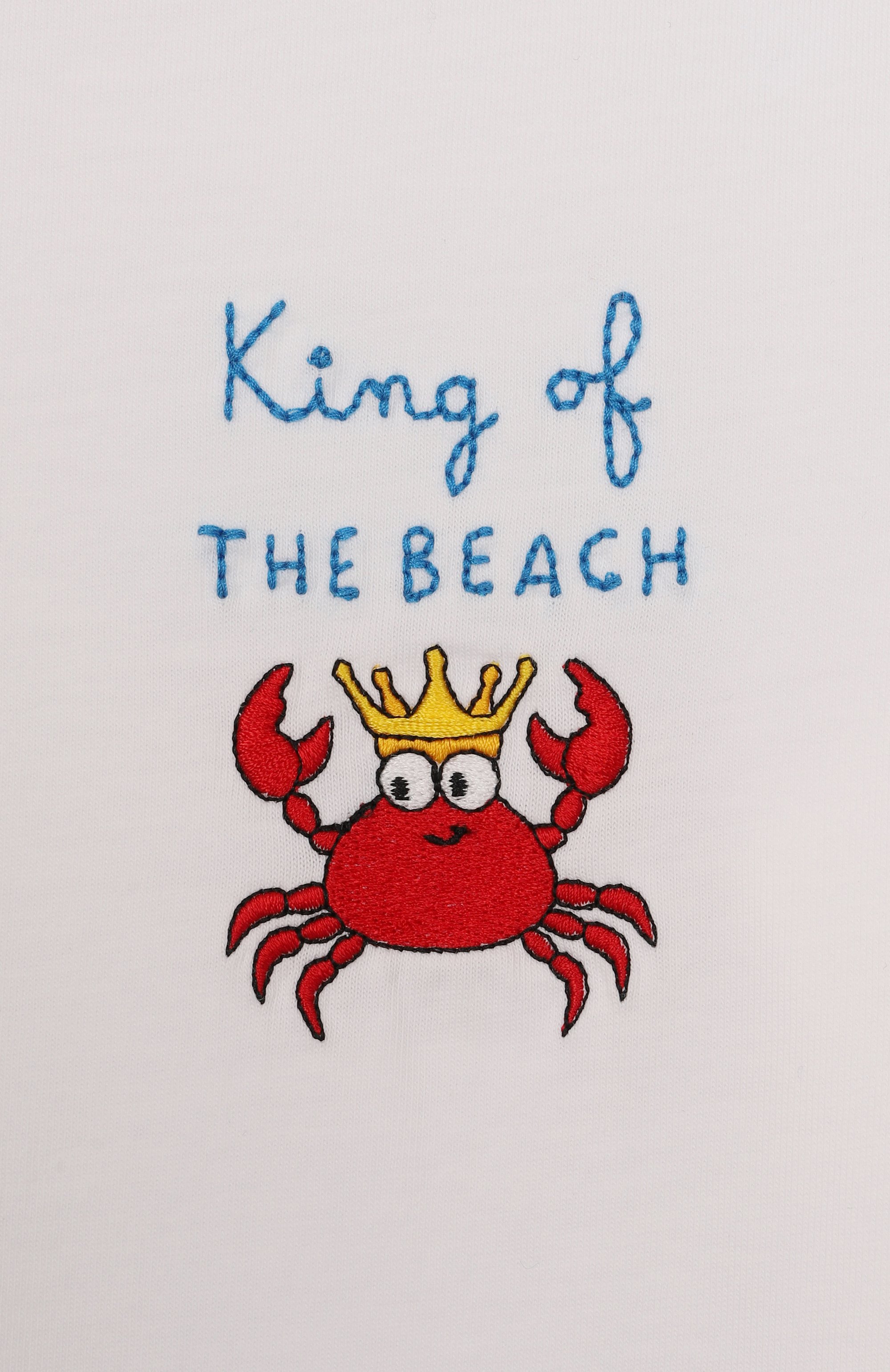 Хлопковая футболка MC2 SAINT BARTH, арт. STBK P0RT0FIN0 JR/03734H, фото 3