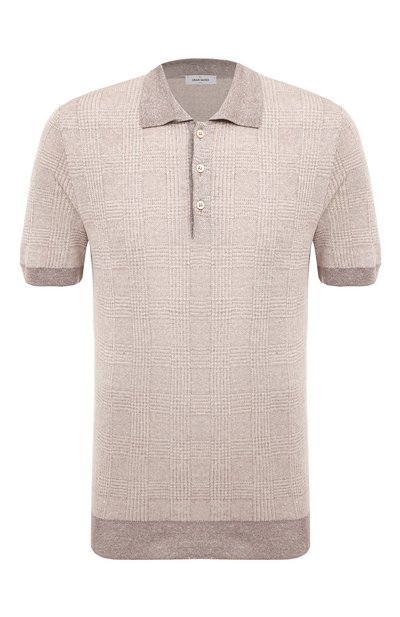 Поло изо льна и хлопка GRAN SASSO, арт. 57118/18644, фото 1