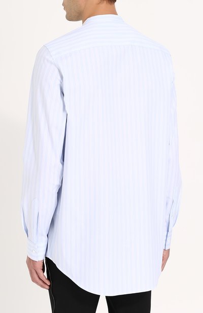 Хлопковая рубашка свободного кроя  CEDRIC CHARLIER, арт. V 0206/8935, фото 4