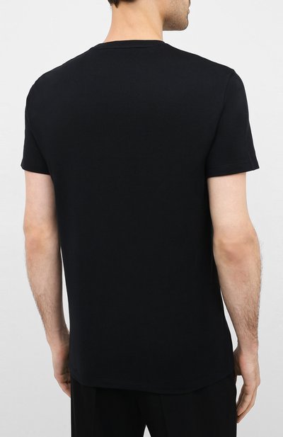 Хлопковая футболка ALEXANDER MCQUEEN, арт. 624182/QPZ73, фото 4