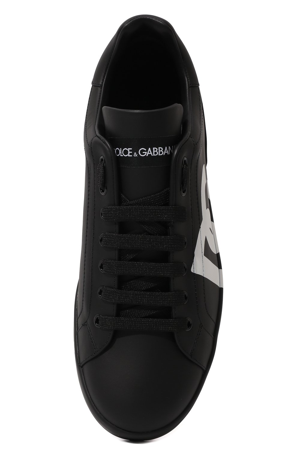 Кожаные кеды portofino DOLCE & GABBANA, арт. CS1772/AC330, фото 6