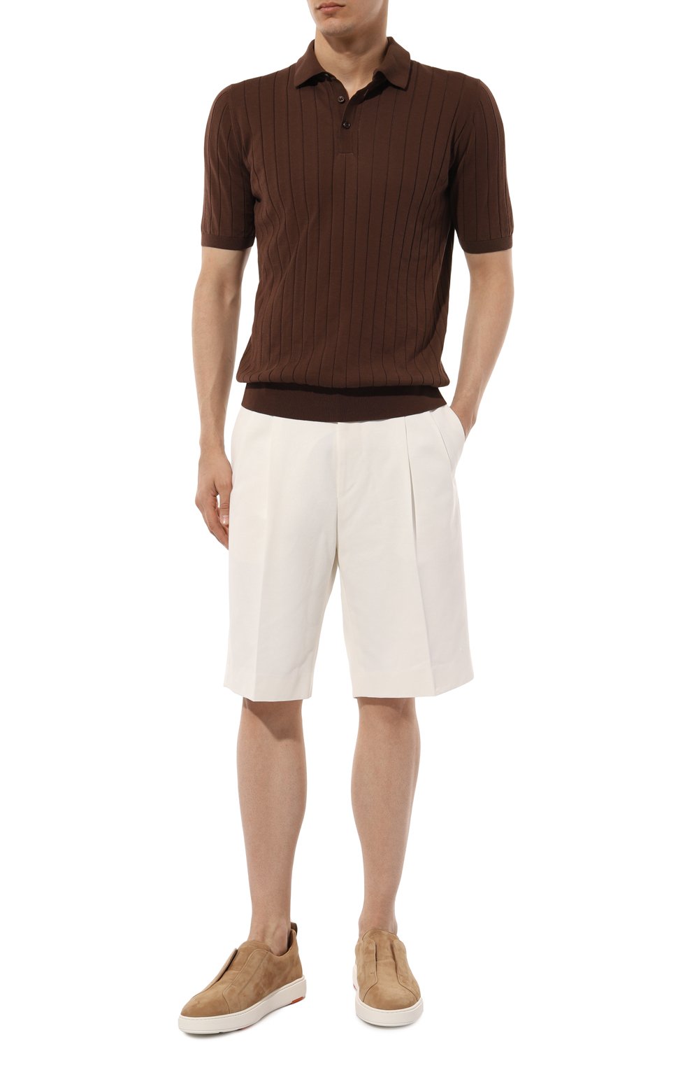 Замшевые кеды cleanic SANTONI, арт. MBCG21995BARTFEA, фото 2