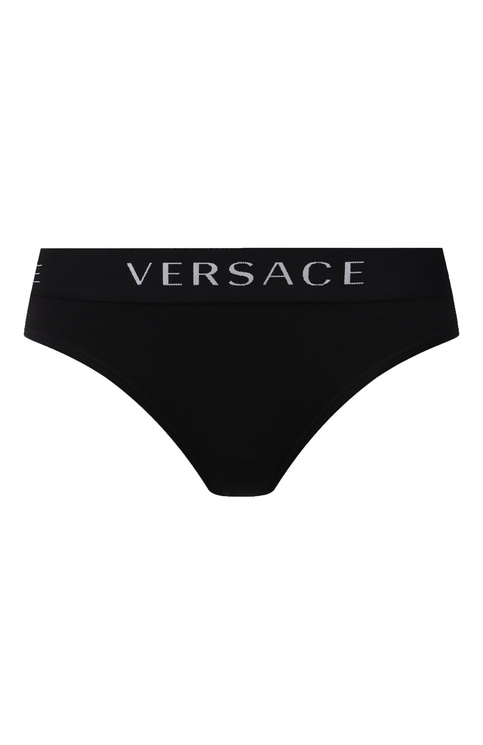 Трусы-слипы VERSACE черного цвета по цене 4150 руб., арт. AUD04071/AC00058, фото 1 Трусы-слипы VERSACE, арт. AUD04071/AC00058, фото 1