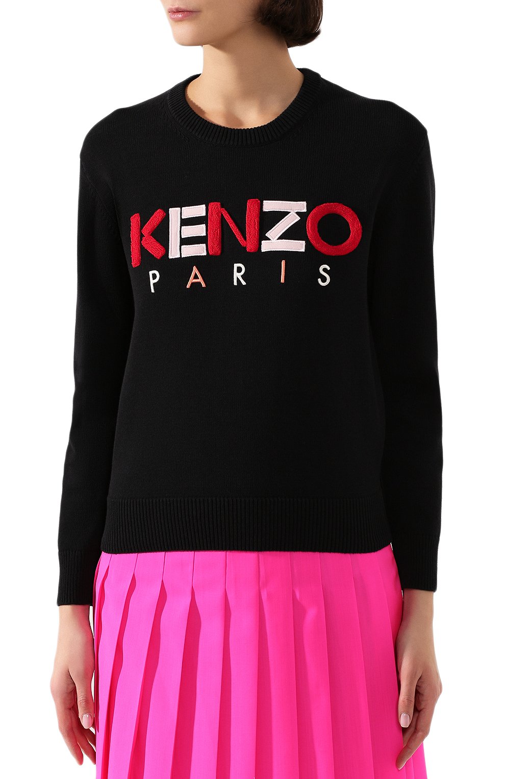 Хлопковый свитер KENZO, арт. FA52PU507808, фото 3