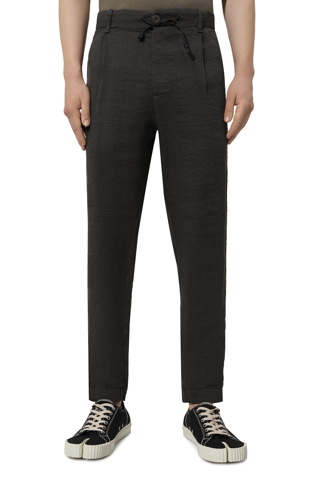 Брюки изо льна и вискозы TRANSIT, арт. CFUTRWH170, фото 3