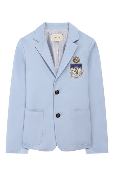 Хлопковый пиджак GUCCI, арт. 540703/XWAA1, фото 1