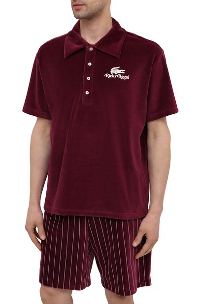 Хлопковое поло lacoste x ricky regal LACOSTE, арт. PH1693, фото 3