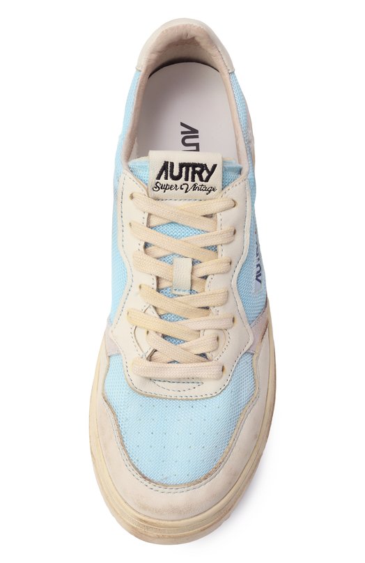 Кожаные кеды Super Vintage Autry A1UNAVLMDA02 Голубой  A1UNAVLMDA02 Фото 6