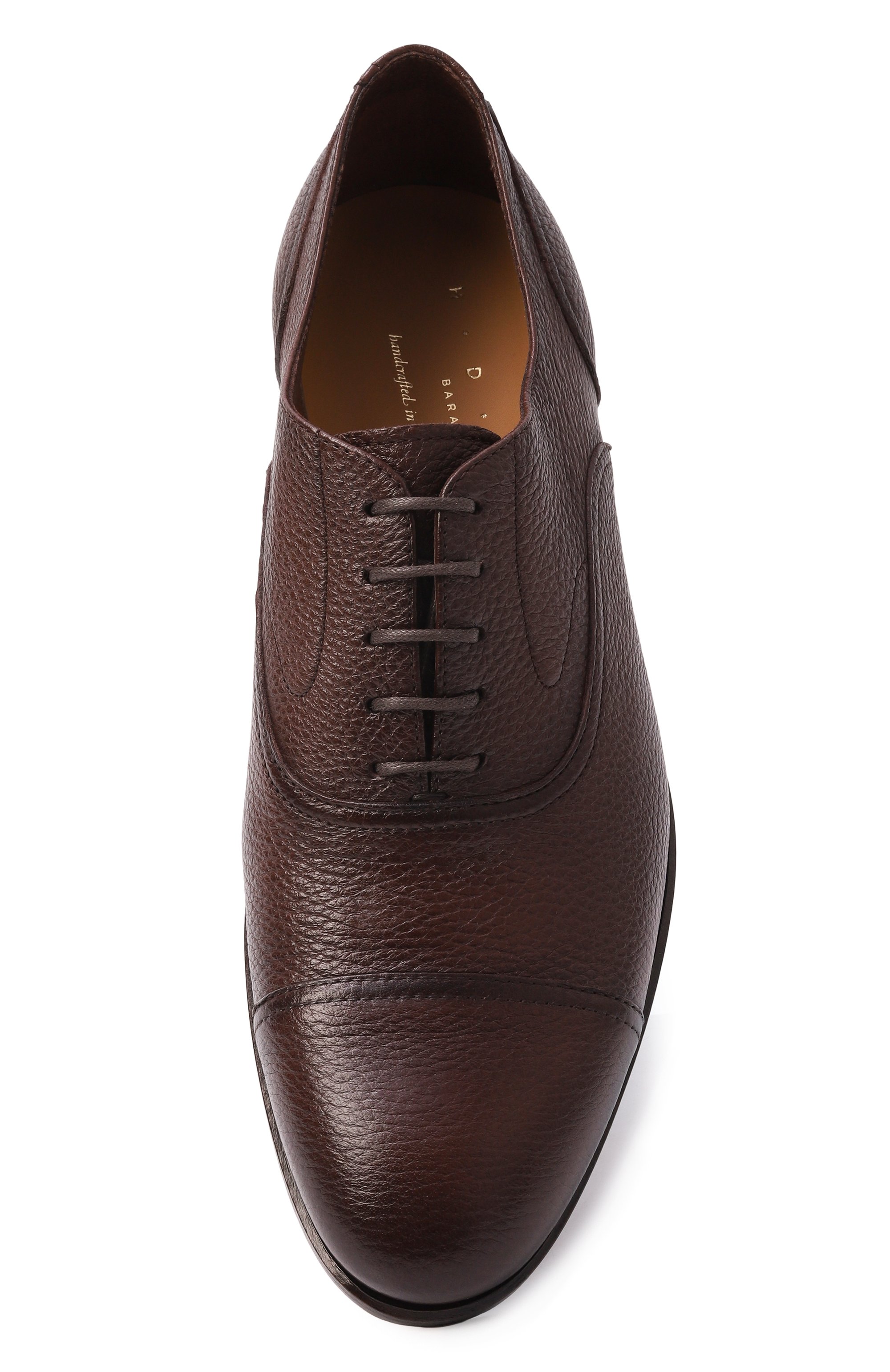 Кожаные оксфорды H`D`S`N BARACCO, арт. 73306.C.6*/CERV0, фото 6