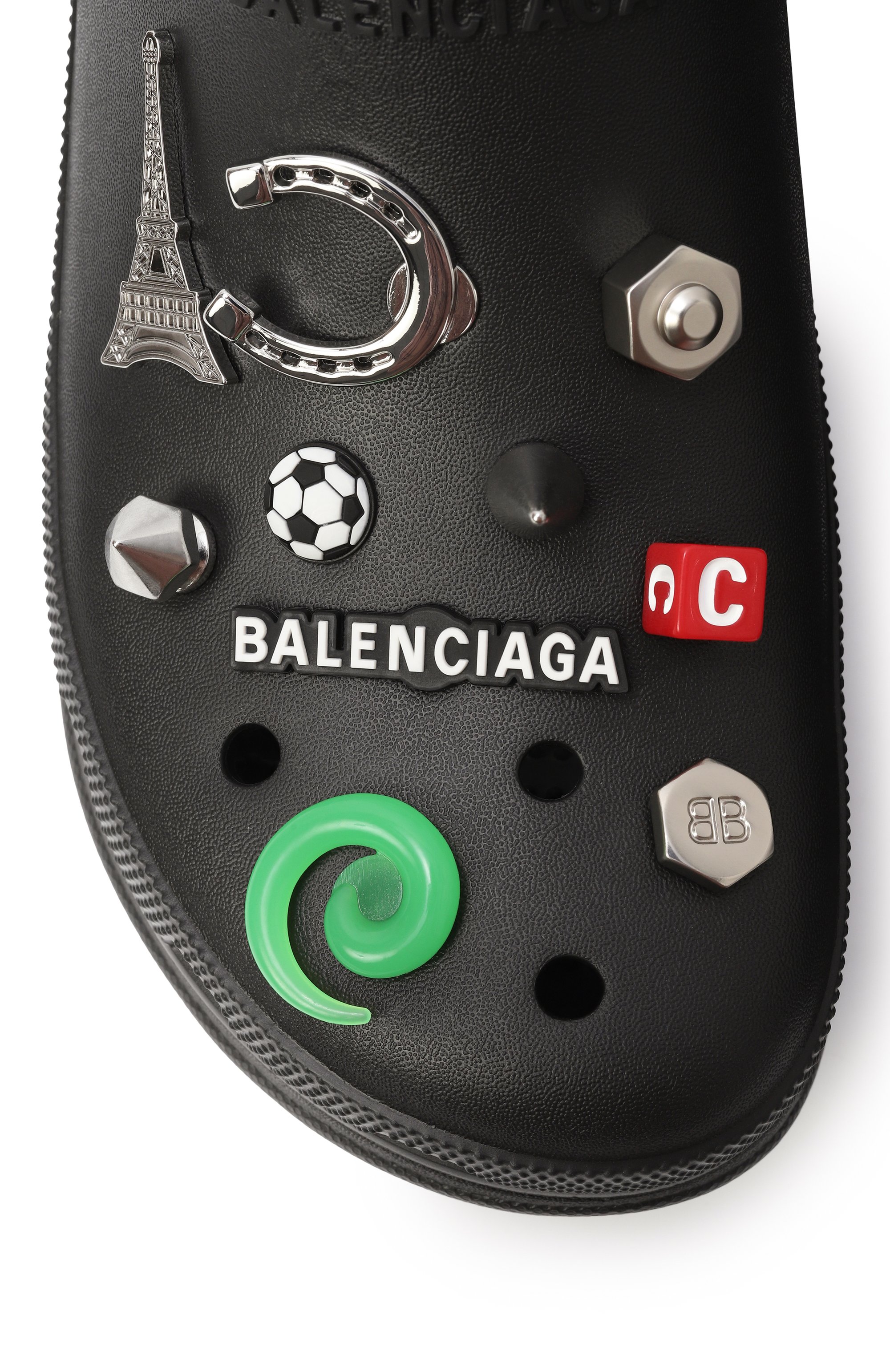 Резиновые сабо balenciaga x crocs x jibbitz BALENCIAGA, арт. 720857/W0F0Y, фото 7