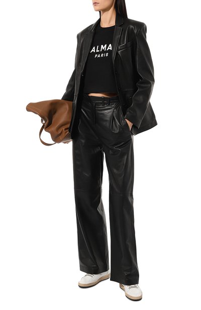 Кожаные кеды ball star GOLDEN GOOSE DELUXE BRAND, арт. GWF00117.F003773, фото 2