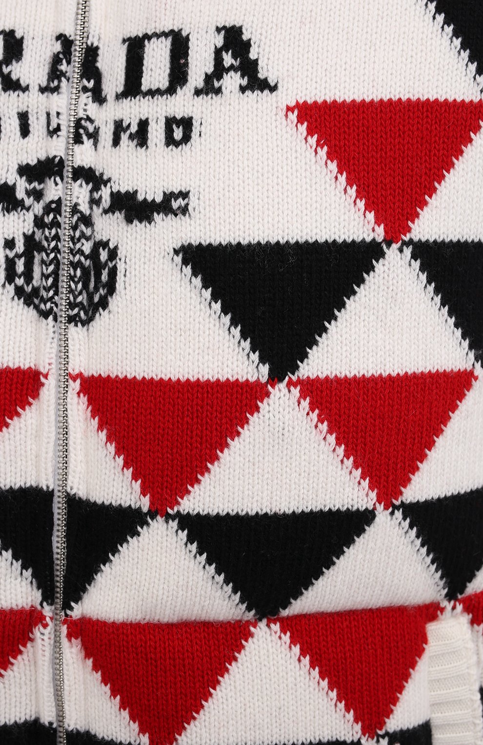 Пуховик из шерсти и кашемира PRADA, арт. SGC016-10PC-F0N98-212, фото 5