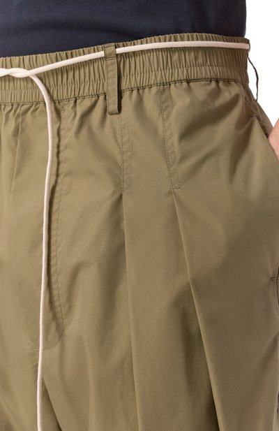 Хлопковые брюки MORDECAI хаки цвета по цене 55600 руб., арт. 25E96MXR11I, фото 5 Хлопковые брюки MORDECAI, арт. 25E96MXR11I, фото 5