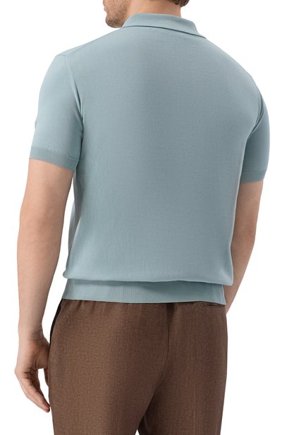 Хлопковое поло CANALI, арт. C0454/MK02459, фото 4