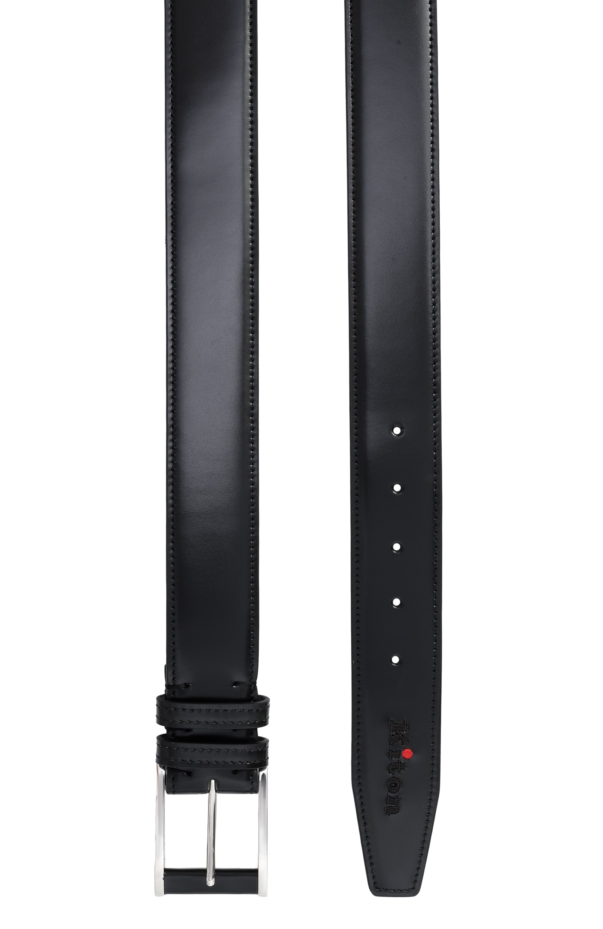 Кожаный ремень KITON, арт. USC7140N0010104, фото 3