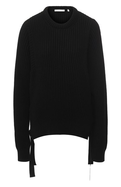 Женский хлопковый пуловер HELMUT LANG, арт. I09HW717