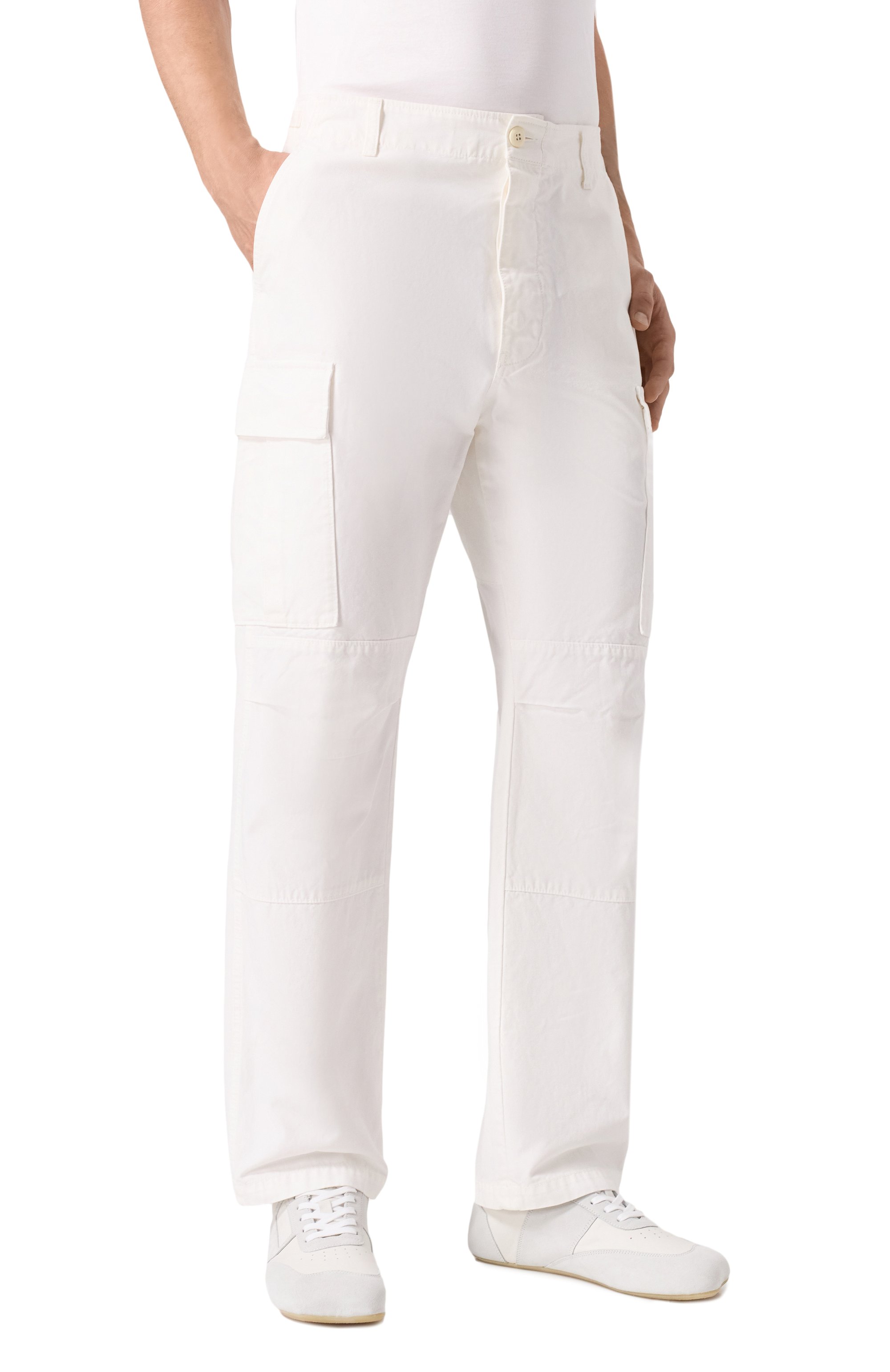 Хлопковые брюки-карго MM6, арт. SH2KA0032/S78548, фото 3