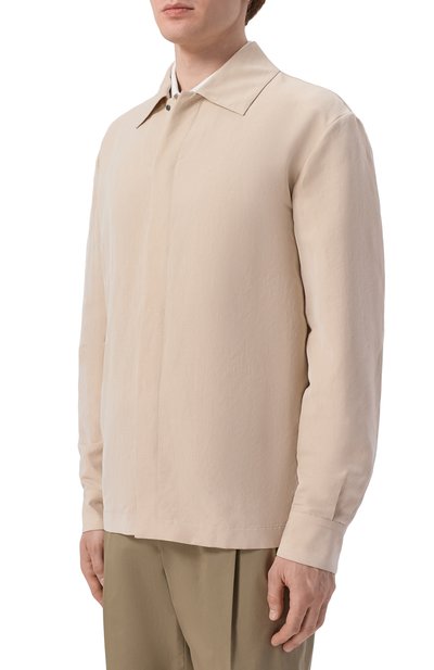 Куртка-рубашка изо льна и  шелка MVST, арт. M26.2PM.B007/F159 LISITEA-LINEN/SILK, фото 3