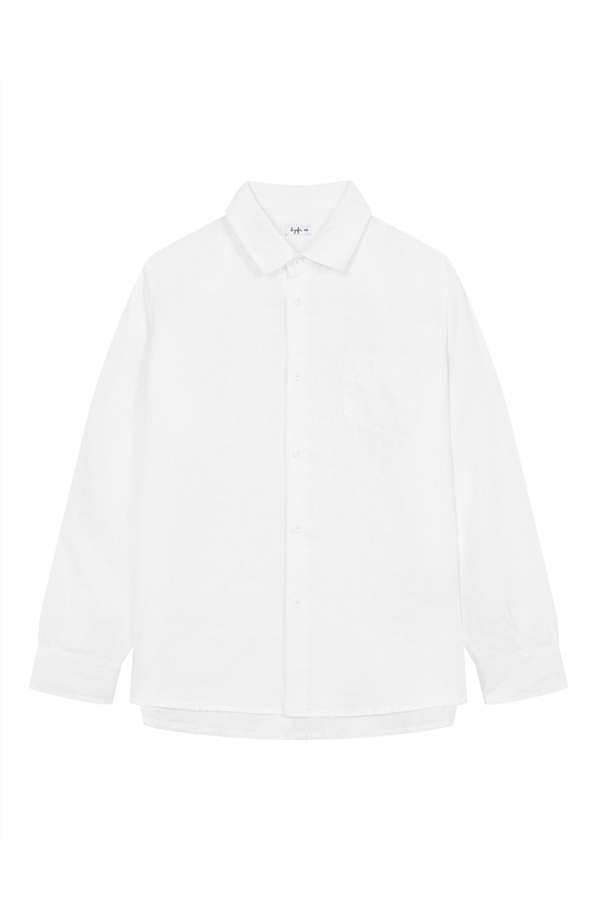 Льняная рубашка IL GUFO, арт. P25CL110L6006/2A-4A, фото 1