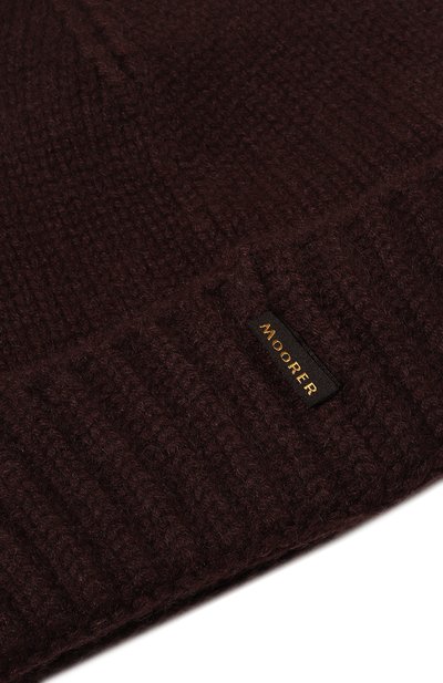 Кашемировая шапка MOORER, арт. BERET-CWS/M0UBE100001-TEPA177, фото 3