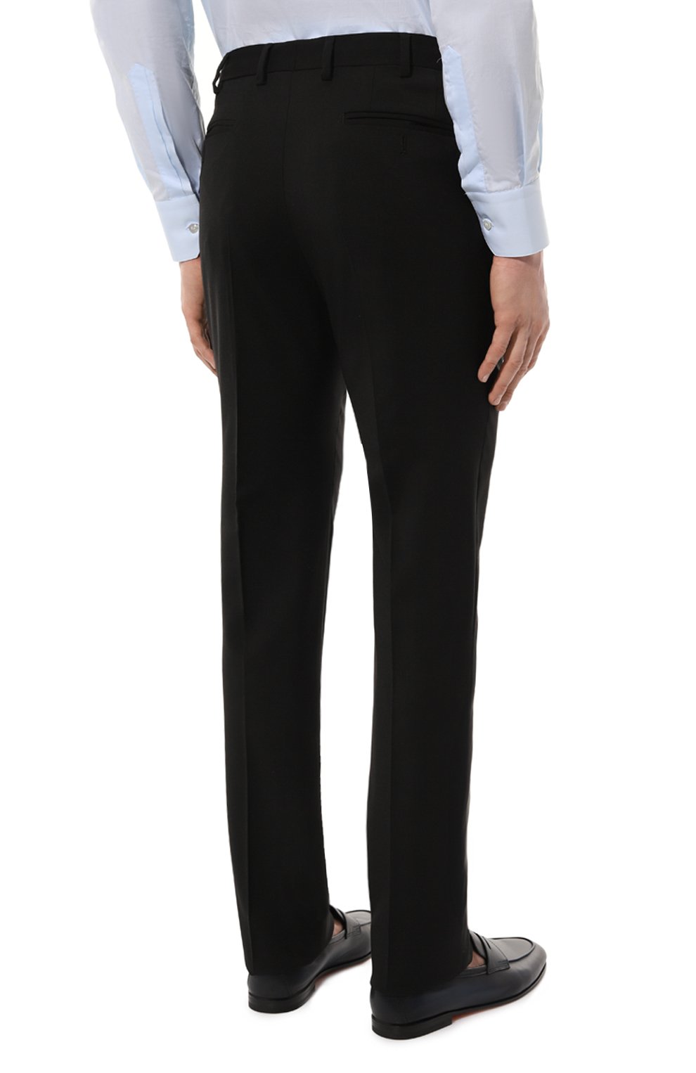 Шерстяные брюки EMPORIO ARMANI, арт. E31P0B/01504, фото 4