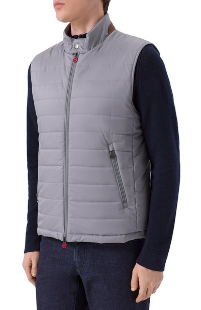 Утепленный жилет KITON, арт. UW2195V0422H08/48-60, фото 3