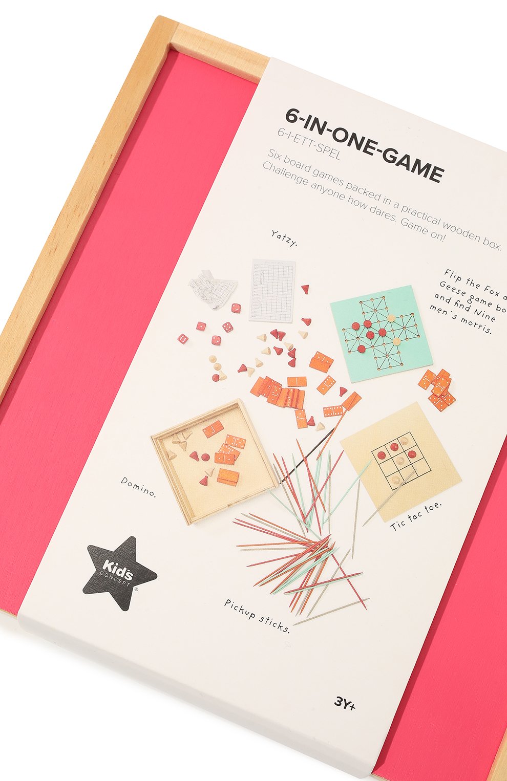 Развивающая игра 6 в 1 KID`S CONCEPT, арт. 1000647, фото 3