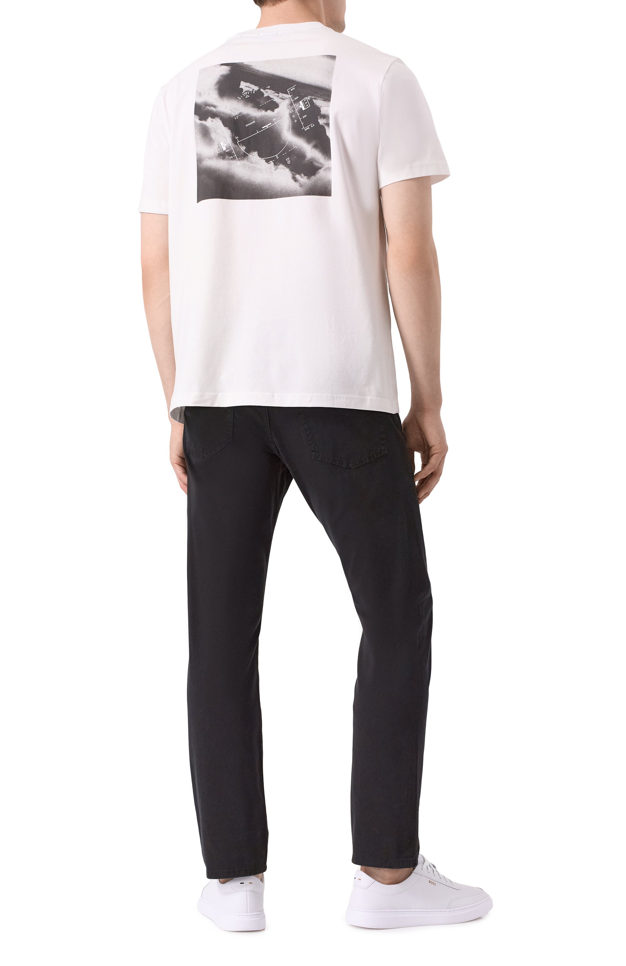 Хлопковая футболка BOSS GREEN, арт. 50533233, фото 2