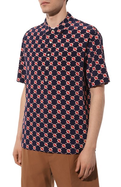 Шелковая рубашка GUCCI, арт. 654887 ZAF9W, фото 3
