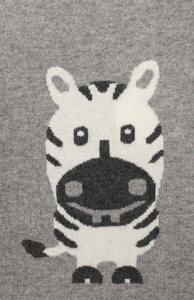 Кашемировый пуловер OSCAR ET VALENTINE, арт. PUL01ZEBRAM, фото 3